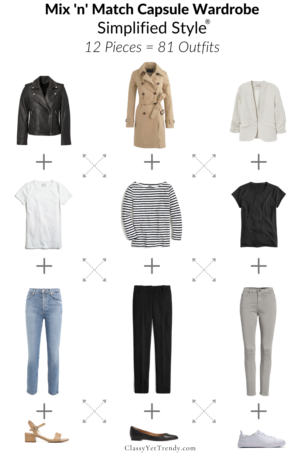 Mixing and Matching: Creating a Capsule Work Wardrobe